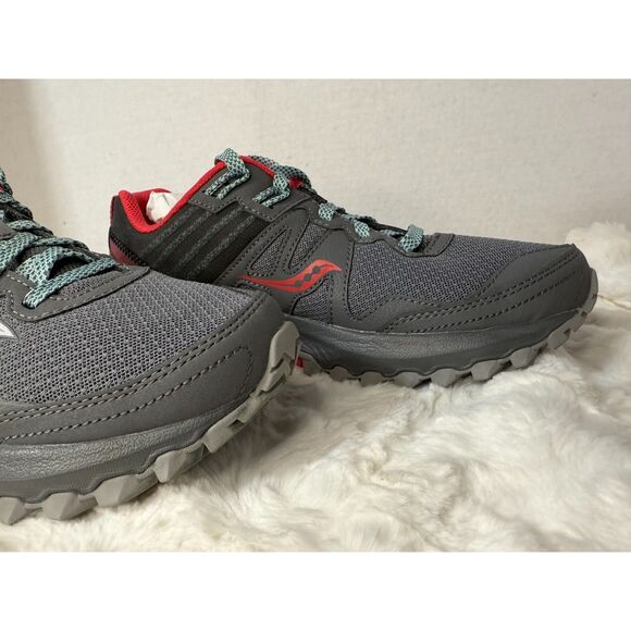 Saucony Women's Excursion TR14 Trail Running Shoe Gray Size 8Wide - Picture 6 of 10